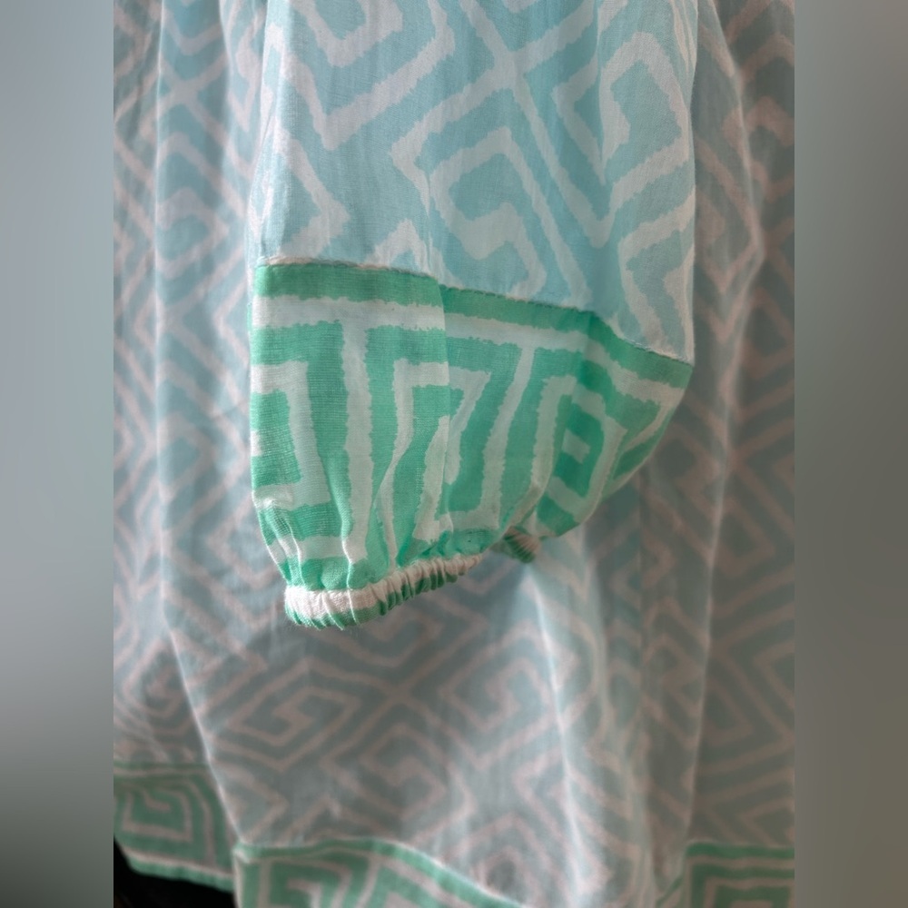 NWOT SAIL TO SABLE x STYLE CHARADE Sz.L. GAIL TUNIC DRESS. CLASSIC ELEGANCE. - Picture 10 of 10